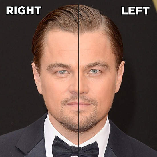 大明星的《左右對稱臉》嗯～還是原本的樣子比較好看