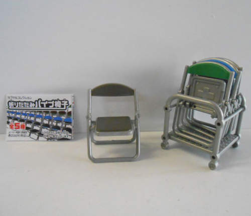 超地味《迷你折椅扭蛋》意味不明但還是讓人莫名地～想要(*´ 艸`)