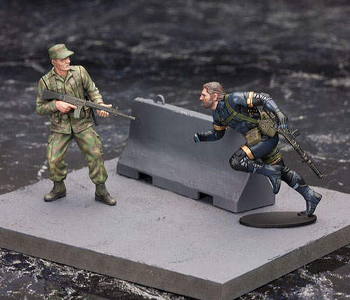 《潛龍諜影5:原爆點》1/35迷你模型一組買來就可以重現遊戲啦? 《潛龍諜影5:原爆點》1/35迷你模型一組買來就可以重現遊戲啦?