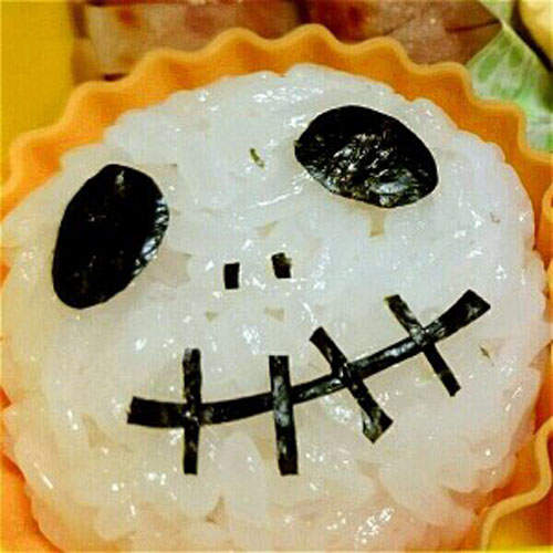 萬聖節飯糰 怎麼會有這麼可愛的營養午餐呢? 萬聖節飯糰 怎麼會有這麼可愛的營養午餐呢?