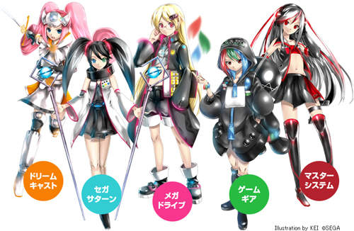 《SEGA主機女孩》SEGA主機萌萌擬人動畫化確定 《SEGA主機女孩》SEGA主機萌萌擬人動畫化確定