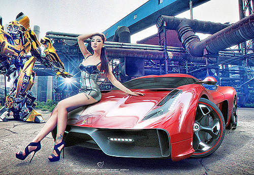 超夢幻《法拉利458 Italia》虛擬化身Project F