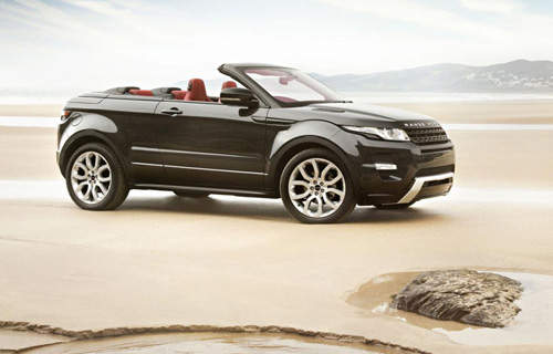 敞篷版《Land Rover Evoque》最快2015年初量產？