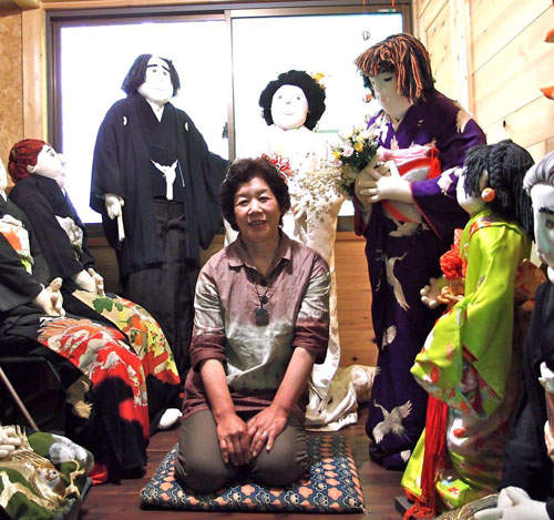 奧祖谷稻草人村　綾野月美女士與她的350具布偶們