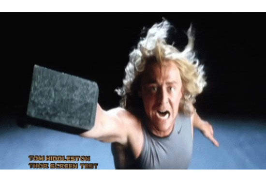 《Tom Hiddleston試鏡索爾》片段動圖 (+Chris繼續在日本宣傳) 《Tom Hiddleston試鏡索爾》片段動圖 (+Chris繼續在日本宣傳)