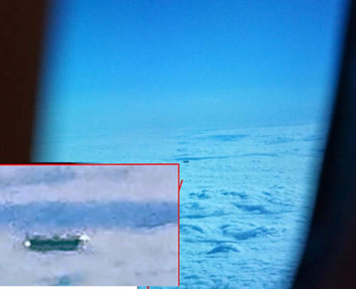 英國倫敦發現UFO　飛碟停下來是來個定點打卡嗎？