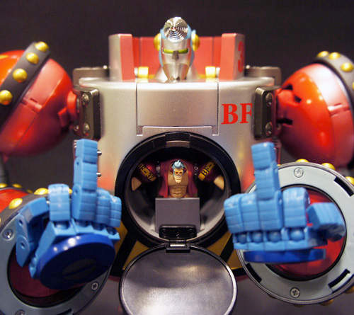 超合金佛朗基將軍　航海王鋼鐵海賊模型開箱啦