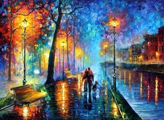 《最美的雨天》這些油畫讓我們知道下雨也可以很美 《最美的雨天》這些油畫讓我們知道下雨也可以很美