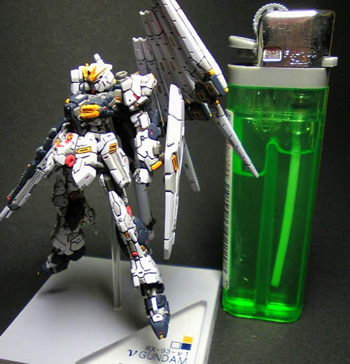 鋼彈立於大地!日本達人製作的微型1/400鋼彈 鋼彈立於大地!日本達人製作的微型1/400鋼彈