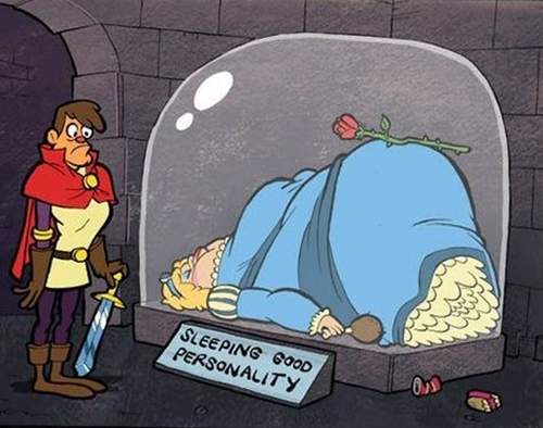 《迪士尼公主的現實腰圍》這......王子還會愛她們嗎? 《迪士尼公主的現實腰圍》這......王子還會愛她們嗎?