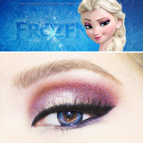 仿妝系列《冰雪奇緣》人家也想變成艾莎公主♥ 仿妝系列《冰雪奇緣》人家也想變成艾莎公主♥