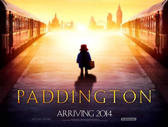 真人版《帕丁頓小熊》提著行李箱的小熊豪可愛～