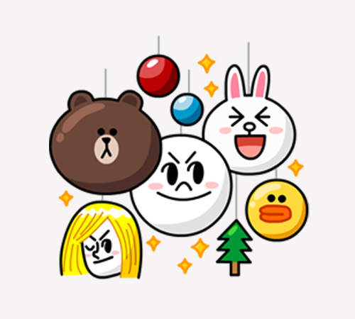 2014年度《最受歡迎Line貼圖TOP 30》排行榜第一名是很會搖的動漫人物啊