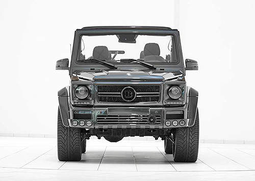Brabus改造《賓士G500敞篷版》上空硬漢更有型