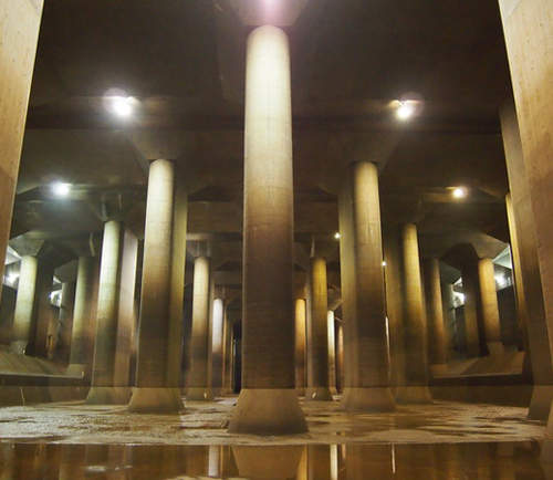 「首都圏外郭放水路」讓人想一探究竟的東京地下神殿 「首都圏外郭放水路」讓人想一探究竟的東京地下神殿