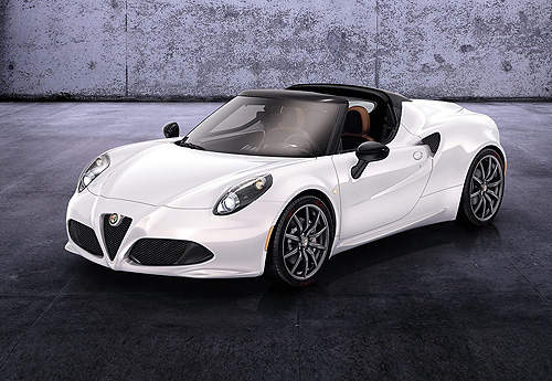 上空概念《愛快羅密歐4C Spider》日內瓦性感亮相