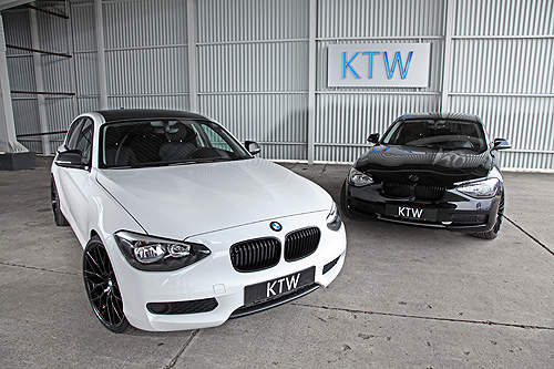 KTW改造《BMW 1系列》黑白雙帥超煞氣