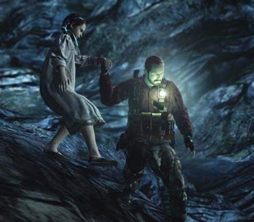 《惡靈古堡：啟示2》現在都流行大叔帶蘿莉打殭屍嗎？