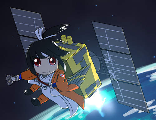 《萌衛星紙模型大變身》你也可以親手做出萌少女探測器？