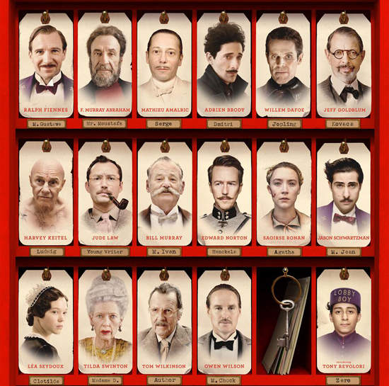 《布達佩斯大飯店》新預告 每個角色都是大明星 《布達佩斯大飯店》新預告 每個角色都是大明星