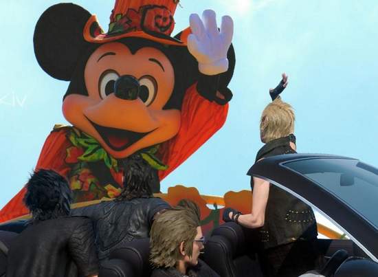 《FF15》一鍵玩到底？官方送上高畫質素材梗拜託你快惡搞他www