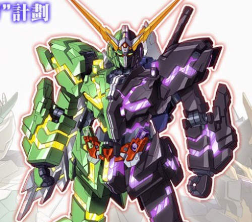 畫師虹野ういろう　鋼彈UC x 假面騎士機體設定超好看