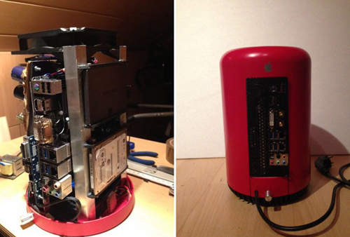 神人級DIY《超殺Mac Pro桌機》...真的用垃圾桶改裝吶ww