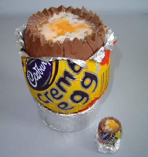 復活節《巧克力巨蛋》製作法  吃到最後只想吐吧⊙＿⊙