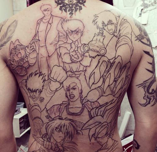 《痛刺青》少年漫畫男主角通通都來了~ 《痛刺青》少年漫畫男主角通通都來了~