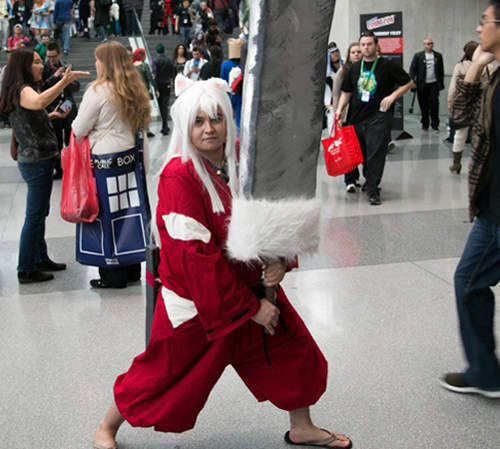 《紐約動漫展》出現驚人的巨大鐵碎牙(抬頭)Cosplay萬歲 《紐約動漫展》出現驚人的巨大鐵碎牙(抬頭)Cosplay萬歲