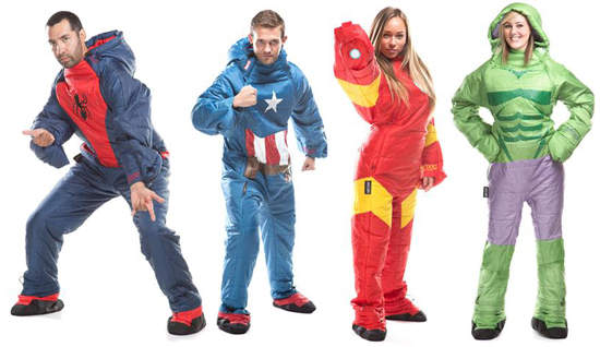 Marvel《超級英雄人型睡袋》復仇者們～露營去～