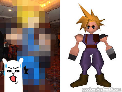 超逼真《方塊人Cosplay》這也算是一種神還原吧www