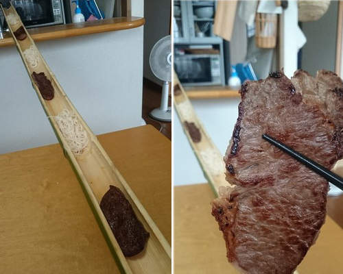 《發薪後食譜》流水素麵流下來的竟然是牛排www 《發薪後食譜》流水素麵流下來的竟然是牛排www