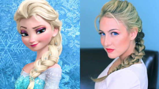 《冰雪奇緣》把 Elsa 與 Anna 風格穿上街