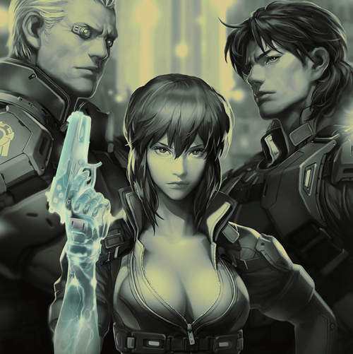 《攻殼機動隊Online》韓國版的素子姐姐好火辣( *´艸｀)