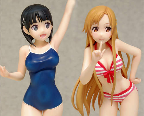 《亞絲娜x直葉泳裝模型》老婆與妹妹 今晚你要點哪一道菜? 《亞絲娜x直葉泳裝模型》老婆與妹妹 今晚你要點哪一道菜?