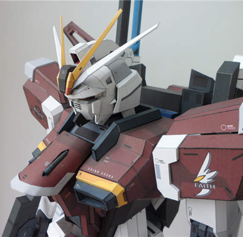 鋼彈立於大地!韓國玩家挑戰高80公分的巨劍脈衝鋼彈 鋼彈立於大地!韓國玩家挑戰高80公分的巨劍脈衝鋼彈