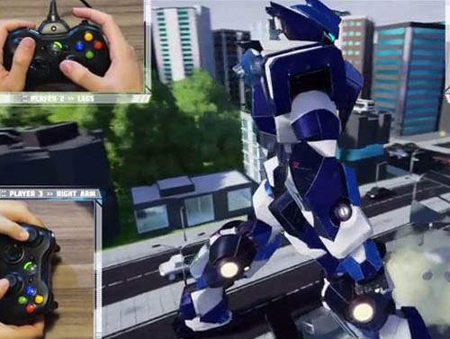 《OVERRIDE》四人共駕機器人 拯救世界的關鍵是協調性? 《OVERRIDE》四人共駕機器人 拯救世界的關鍵是協調性?
