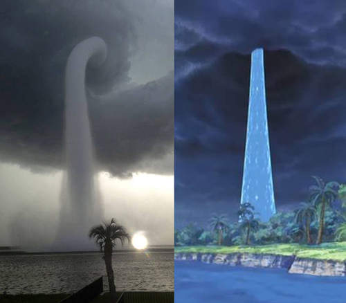 台灣a龍捲風x空島　怪物海流順著上去能到神之島嗎？