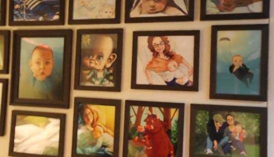 《22位藝術家重畫相片》送給老婆最棒的禮物