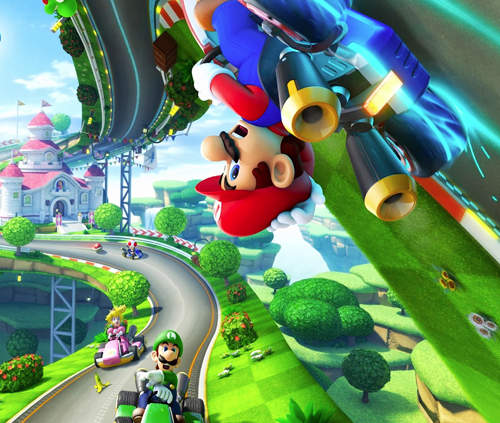 《瑪利歐賽車8》反重力要素讓你玩到飛簷走壁