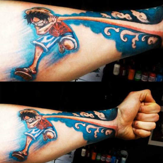 出拳超有力的《3D紋身》感覺手都很有戲 出拳超有力的《3D紋身》感覺手都很有戲