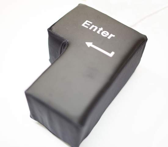 辦公室必備《超巨大Enter鍵BIG ENTER》不但可以拿來發洩壓力還可以…… 辦公室必備《超巨大Enter鍵BIG ENTER》不但可以拿來發洩壓力還可以……