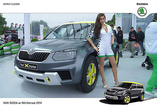 越野概念《Skoda Yeti Xtreme》雪怪壞壞更惹人愛 越野概念《Skoda Yeti Xtreme》雪怪壞壞更惹人愛