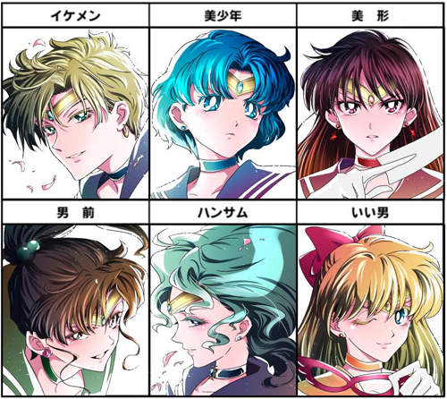 《型男怎麼畫》再襲　美少女戰士風的6種帥哥也太難抉擇⚈̤꒫⚈̤