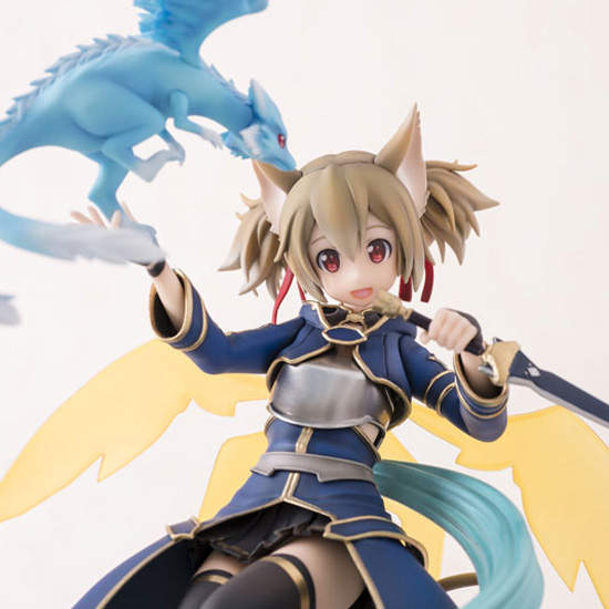 《刀劍神域》貓妖西莉卡模型 快綁回家養(*´∀`)~♥