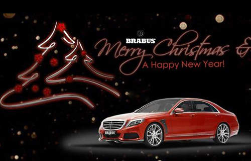 Brabus改造《賓士S-Class》應景耶誕元素上身 Brabus改造《賓士S-Class》應景耶誕元素上身