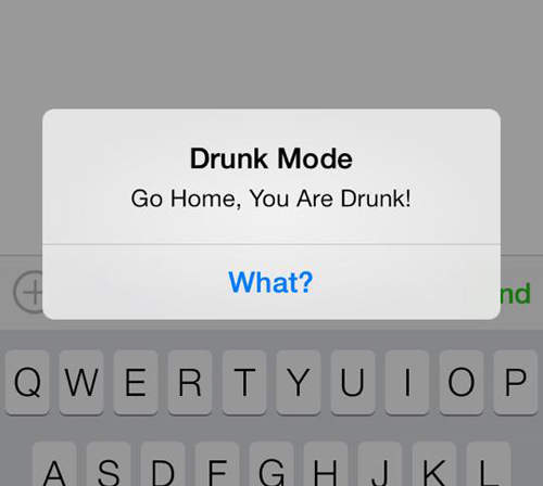 《Drunk Mode 酒醉 APP》出門買醉前設定好以策安全 《Drunk Mode 酒醉 APP》出門買醉前設定好以策安全