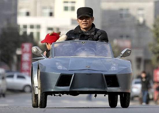 自製《藍寶堅尼》爺爺原來也是神人來著..... 自製《藍寶堅尼》爺爺原來也是神人來著.....