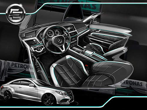 Carlex Design改造《賓士E-Class Coupe》融入F1熱血精神 Carlex Design改造《賓士E-Class Coupe》融入F1熱血精神